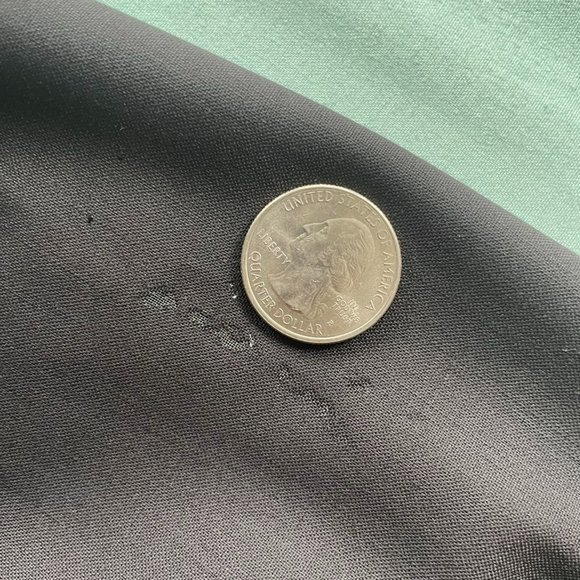 NWT theory black pencil skirt with double slit sz 8 - Picture 3 of 4